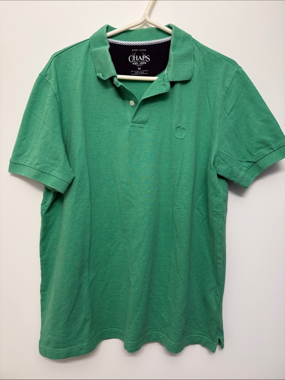 Chaps Men’s Kelly Green Polo Shirt